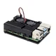Дополнительное оборудование для Микро ПК Raspberry Pi радиатор для 4B алюминиевый с 2 кулерами (RA503) - изображение 1