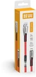 Кабель ColorWay USB - Apple Lightning (zinc alloy) 2.4А 1 м Red (CW-CBUL010-RD) - изображение 3