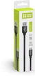 Кабель ColorWay USB – microUSB 2.1A 1 м Black (CW-CBUM002-BK) - изображение 3