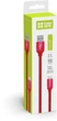 Кабель ColorWay USB – microUSB 2.1A 1 м Red (CW-CBUM002-RD) - изображение 3