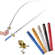 Вудка FishPen складная з котушкою і волосінню телескопічна Fishing rod in pen case Red - зображення 6