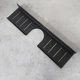 Полка для ванной из алюминия IwConcept BathRack Loft-50cm Notch (Черная) - изображение 6