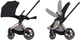 Универсальная коляска 2 в 1 Cybex Priam Fashion Edition Spring Blossom Dark black шасси Rose Gold - изображение 13