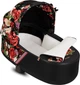 Универсальная коляска 2 в 1 Cybex Priam Fashion Edition Spring Blossom Dark black шасси Rose Gold - изображение 9