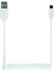 Кабель спіральный Cablexpert USB - MicroUSB 1.8 м White (CC-mUSB2C-AMBM-6-W) - зображення 1
