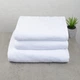 Набор отельных полотенец 3шт GM Textile 50х90см, 50х90см, 70х140см 500г/м2 (Белый) - изображение 1