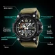 Мужские часы Skmei Disel 1283 Хаки - изображение 6