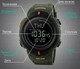 Мужские часы Skmei 1231 Compas с компасом Зеленые - изображение 7