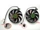 Вентилятор Everflow для видеокарты ASUS DUAL T129215SU (FDC10H12S9-C) комплект 2 шт (№308) - изображение 3