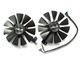 Вентилятор Everflow для видеокарты ASUS DUAL T129215SH (FDC10U12S9-C PLD09210S12H) комплект 2 шт (№307) - изображение 1