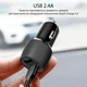 Автомобильное зарядное устройство Promate Voltrip-Duo 17 Вт 2 USB Black (voltrip-duo.black) - изображение 3