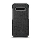 Шкіряна накладка Stenk Reptile Cover для LG V60 ThinQ Чорна (70144) - зображення 1