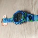 Оригинальные детские наручные часы Skmei KIDS 1547 голубой камуфляж - изображение 6