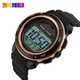 Наручные часы Skmei solar 1096 Золотые - изображение 9