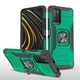 Протиударний чохол ARMOR для POCO M3 PRO 5G / Xiaomi Redmi Note 10 5G бампер броньований з підставкою Чорний / Зелений / Бірюзовий - зображення 1