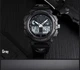 Мужские часы Skmei 1270 Черные с серыми вставками - изображение 9