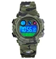 Оригинальные детские часы Skmei KIDS 1547 зеленый камуфляж - изображение 5
