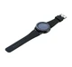 Ремінець для Samsung Gear S3 - чорний / силікон / розмір L / ширина кріплення 22мм / Watchbands (WB001BLACK20N2) - зображення 1