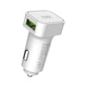 Набор 2 в 1 АЗУ With Micro-USB Cable DC12-24V MY-31, 2xUSB, 5V/18W, Output: 5V/3.6A White Автомобильное зарядное устройство 02023 - изображение 2