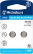 Щелочная батарейка Westinghouse Alkaline "таблетка" LR69 2 шт (0889554001875) - изображение 1