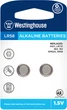 Щелочная батарейка Westinghouse Alkaline "таблетка" LR58 2 шт (0889554001929) - изображение 1