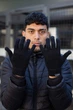 Сенсорні Перчатки Without Touch Logo Man Black 322307395 - изображение 2