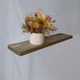 Дерев'яна настінна полиця сосна HomeDeco 125х20х500 коричнева - зображення 1