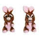 Интерактивная игрушка Feisty Pets Добрые Злые зверюшки Плюшевый Кролик 20 см - изображение 2