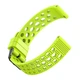 Ремешок для Zepp E - зеленый / ширина крепления 20мм / силикон / Watchbands double (W38-9WB21332052) - изображение 2