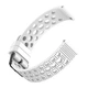 Ремешок для Zepp E - белый / ширина крепления 20мм / силикон / Watchbands double (W38-7WB55984932) - изображение 2