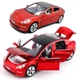 Колекційна моделька Tesla Model 3 металева машинка іграшка з підсвічуванням фар 15 см Червоний (2090953) - зображення 1