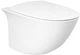 Унитаз подвесной RAK CERAMICS Sensation Rimless SENWC1446AWHA c сиденьем Soft Close дюропласт - изображение 1