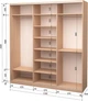 Шкаф-купе трехдверный Roko 179.2x242x60 см Зеркало Дуб молочный (20200024378) - изображение 2
