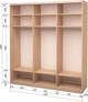 Шкаф-купе трехдверный Roko 179.2x242x60 см ДСП + Зеркало Дуб молочный (20200024391) - изображение 2