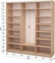 Шкаф-купе трехдверный Roko 209.2x242x60 см Зеркало Дуб молочный (20200024417) - изображение 2