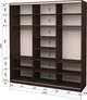 Шкаф-купе трехдверный Roko 239.2x242x60 см Зеркало Дуб венге (20200024346) - изображение 2