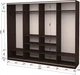 Шкаф-купе четырехдверный Roko 238.4x242x60 см Зеркало Дуб венге (20200024630) - изображение 2