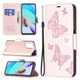 Чехол UniCase Butterfly Pattern для Xiaomi Redmi 10 / 10 (2022) / 10 Prime - Gold - изображение 1