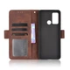 Чехол-книжка с кармашками Deexe Wallet Stand для Motorola Moto G60 - Brown - изображение 7