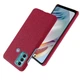 Захисний чохол KSQ Cloth Style для Motorola Moto G60 - Red - зображення 2