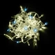 Гирлянда уличная Starlight бахрома теплый/белый Flash 75LED IP44 прозрачный 2x0.7 м (2100008993019) - изображение 2