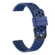 Ремешок для Zepp E - синий / ширина крепления 20мм / силикон / Watchbands double (W39-1WB12541365) - изображение 1