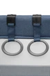 Дитячий манеж, caretero quadra blue, переносний манеж, ігровий манеж, ліжечко манеж, складний манеж, манеж для малюків, легкий манеж, манеж з матрациком, сумка для перенесення, міцні тканини, en 12227 - зображення 6