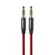 Кабель AUX Baseus Yiven M30 (1.5m) red/black - зображення 1