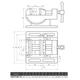 Лещата похилі CNCPROM QKD75 (NR-YT) тип 3460 (10-765) - зображення 5