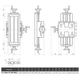 Стол 2-х координатный CNCPROM CT-555х195-2W (NR) 3 штурвала (10-720) - изображение 4