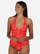 Купальник суцільний жіночий Regatta Flavia Costume RWM019-HT1 12 Червоний/Тропічний (5057538876374) - зображення 1