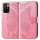 Чехол UniCase Butterfly для Xiaomi Redmi 10 / 10 (2022) / 10 Prime - Pink - изображение 2