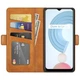 Чохол Deexe Retro Wallet для Realme C21Y / C25Y - Brown - зображення 5
