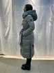 Удлинённый женский зимний пуховик Yimosis YD BB 1285 Grey (Серый) L - изображение 4